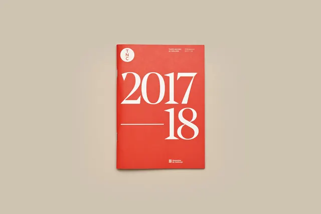 2017-2018 Annual Report Cover, minimal, swiss, high-contrast