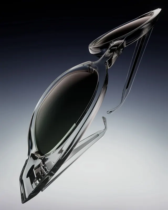 3D Render of Sleek Sunglasses, luxury, minimal, dark