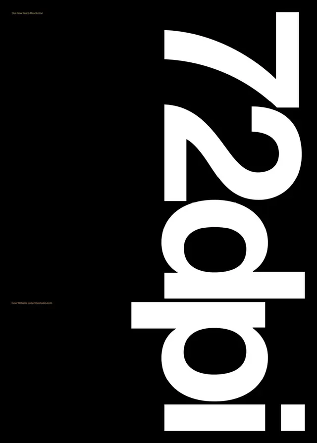 Vertical Typography Layout, minimal, swiss, high-contrast
