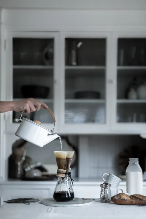 Coffee Pouring Photography, minimal, photographic, muted
