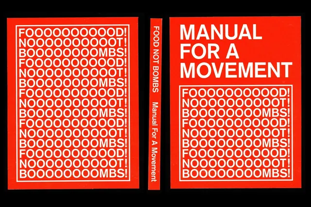 Manual for a Movement Typography Layout, swiss, brutalist, high-contrast