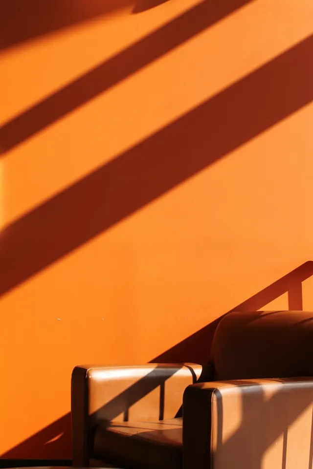 Abstract Sunlight and Shadow, minimal, abstract, warm