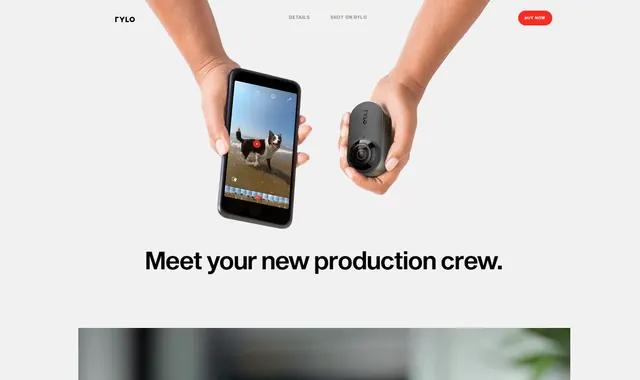 Production Crew Mobile App Mockup, minimal, corporate-clean, light