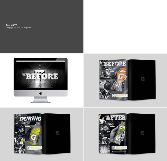 Before and After Design Mockup, minimal, dark-mode, dark