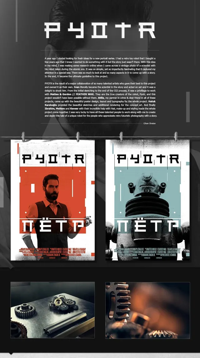 PYTR Brand Identity and Mockups, brutalist, neo-brutalist, dark