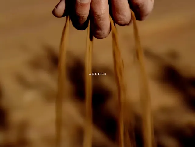 Hand Holding Spices, organic, photographic, earthy