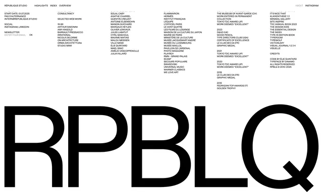 Typography and Wordmark Layout, minimal, swiss, monochrome