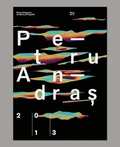 Abstract Typography Poster, minimal, abstract, dark