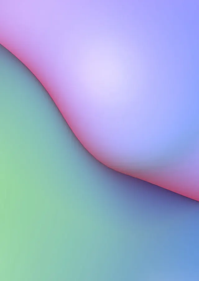 Pastel gradient abstract wave, 3d-render, abstract, pastel