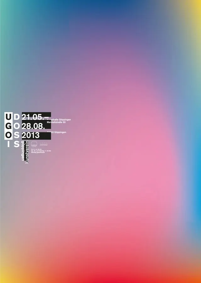 Gradient Typography Layout, gradient-heavy, minimal, vibrant