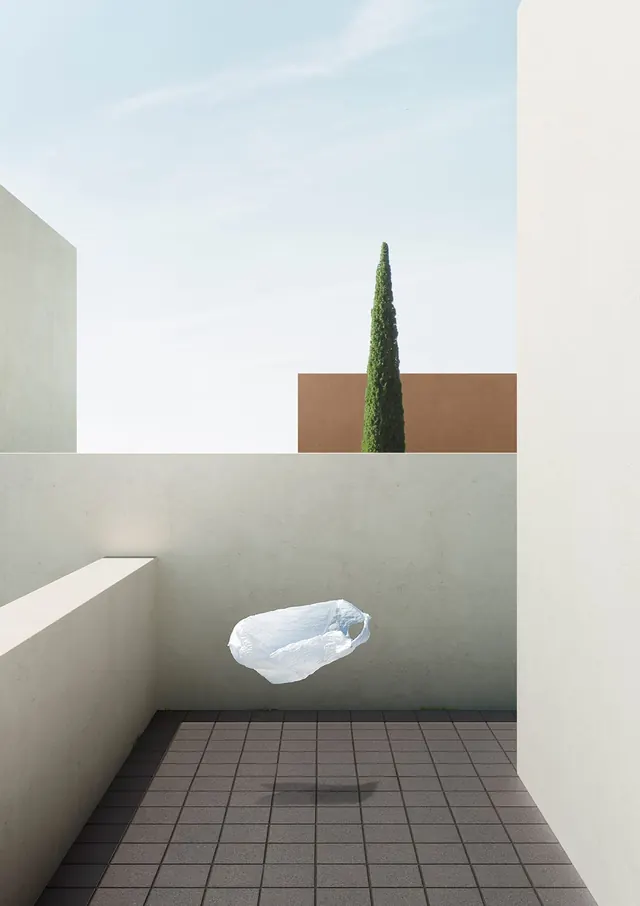 Minimalist Architectural Mockup, minimal, geometric, light