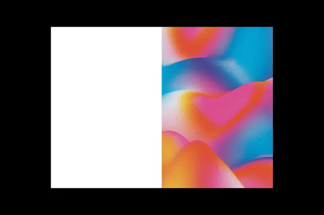 Abstract Fluid Gradient Composition, gradient-heavy, organic, vibrant