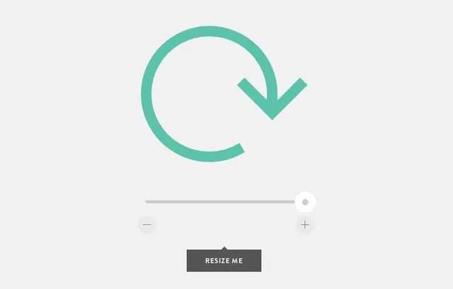Minimalist Refresh Icon Design, minimal, flat, light