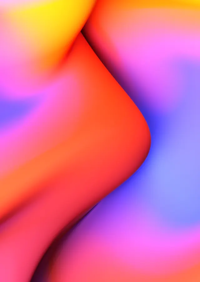 Abstract Fluid Gradient, gradient-heavy, organic, vibrant
