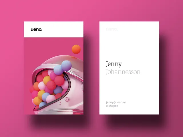 Jenny Johannesson Identity Design, minimal, 3d-render, vibrant