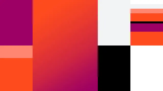 Geometric Color Block Composition, minimal, geometric, vibrant