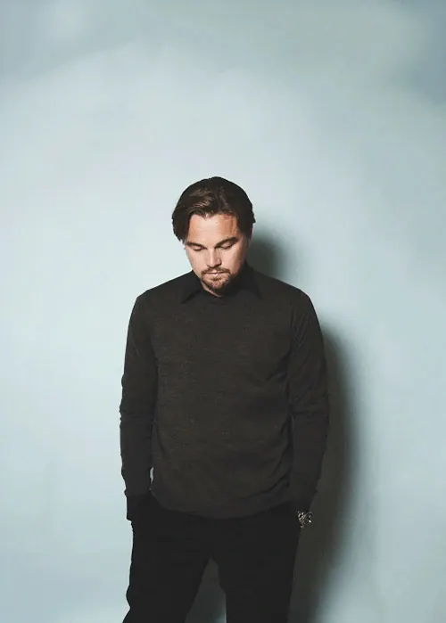 Man in Black Sweater Portrait, minimal, photographic, light