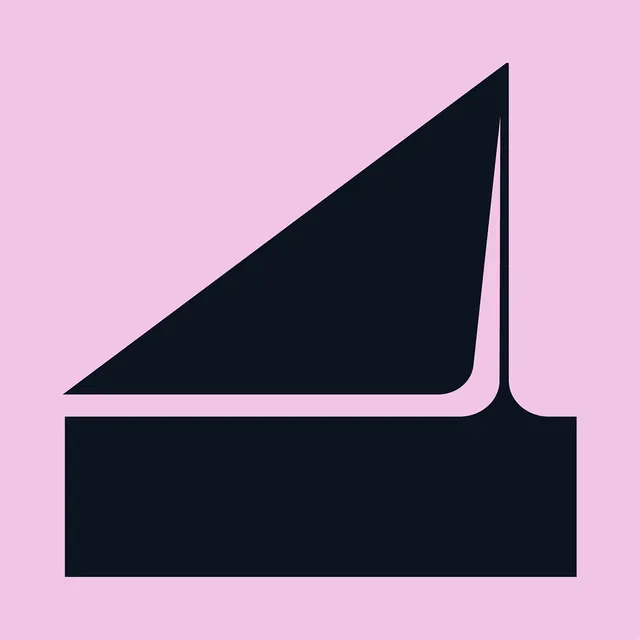 Geometric Sail Logo, minimal, geometric, high-contrast