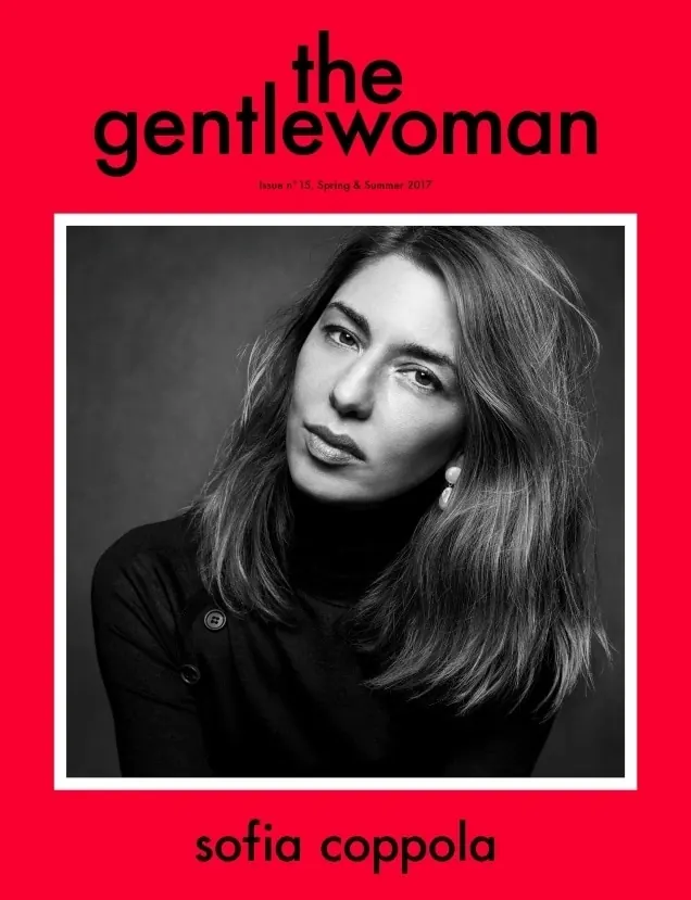 The Gentlewoman Magazine Cover, editorial, monochrome, high-contrast