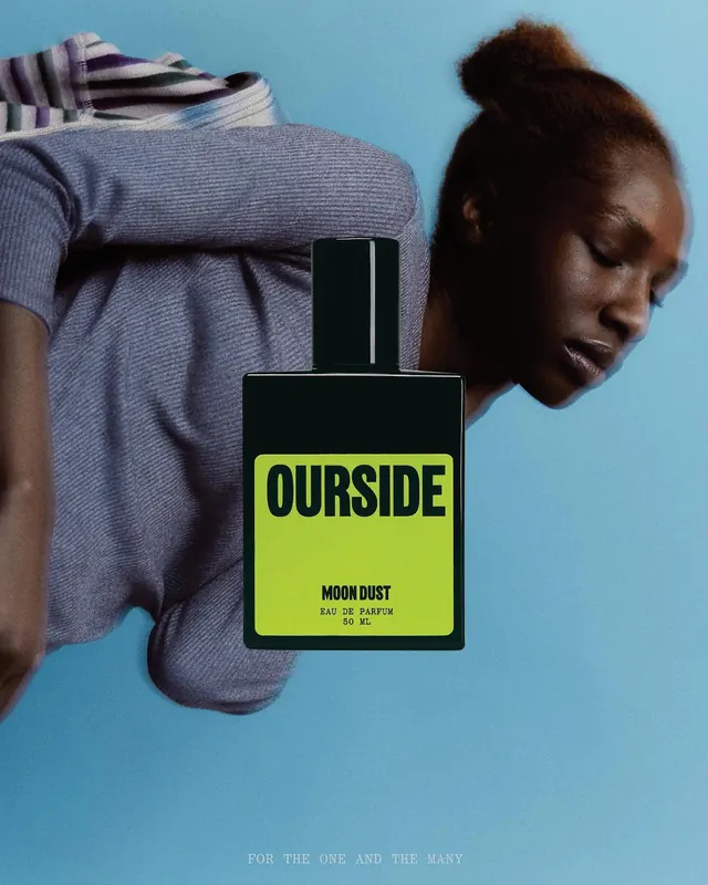 OUTSIDE Branding Mockup, minimal, editorial, high-contrast