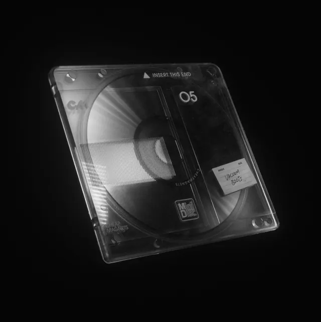 Hard Drive Hardware Mockup, technical, minimal, monochrome