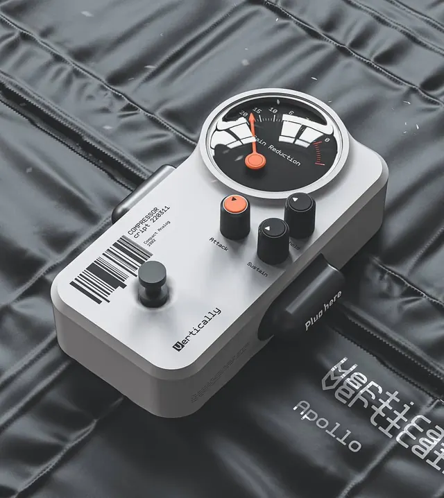 Hardware Device Mockup, minimal, technical, dark