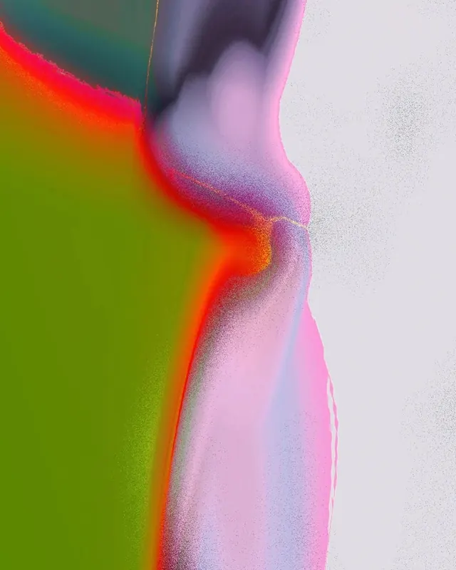 Abstract Fluid Gradient, organic, gradient-heavy, vibrant