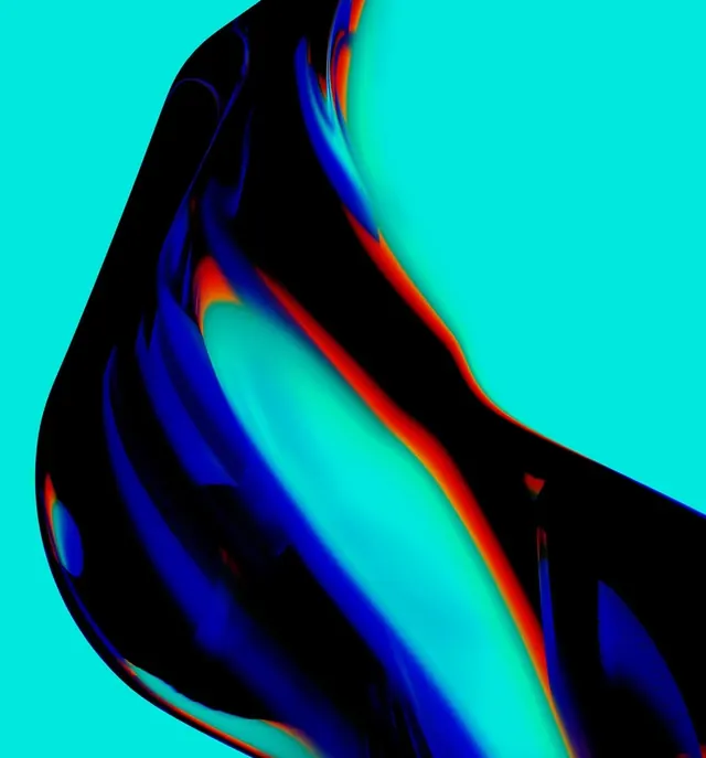 Abstract Fluid Gradient, gradient-heavy, organic, vibrant