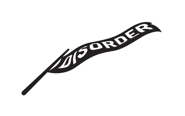 MISORDER Wordmark, minimal, monochrome, monochrome