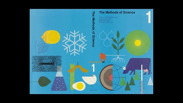 The Methods of Science Editorial Cover, flat, illustrated, vibrant