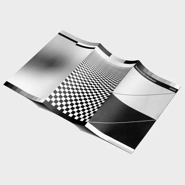 Abstract Geometric Pattern Mockup, minimal, geometric, monochrome