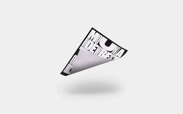 Abstract Geometric Graphic, minimal, swiss, monochrome