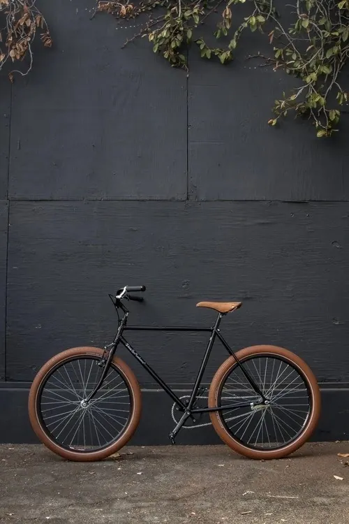 Electric Bike Mockup, minimal, photographic, dark