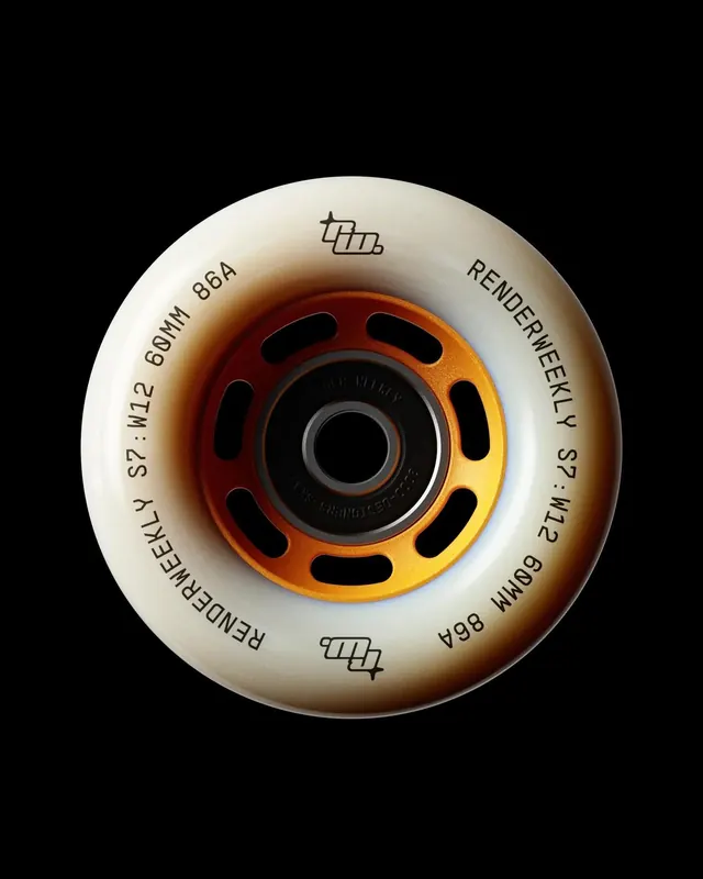 Circular Technical Graphic, minimal, technical, high-contrast