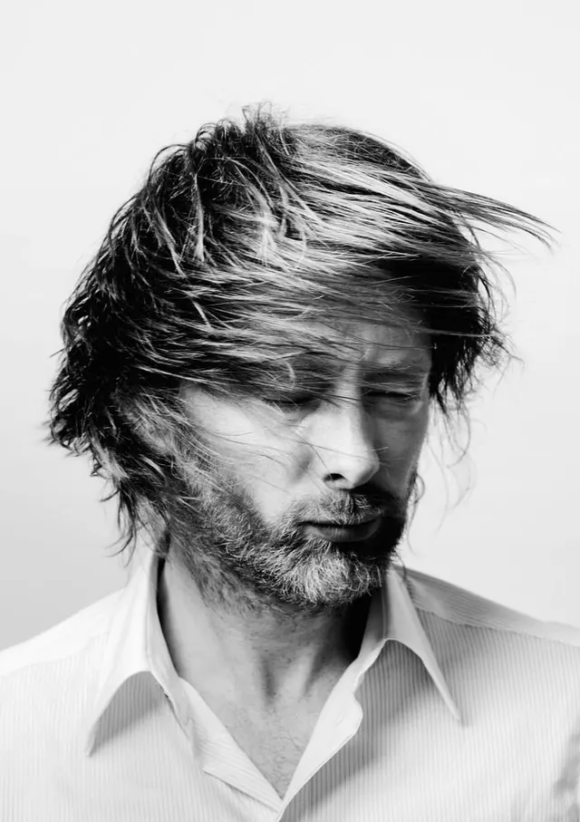 Monochrome Portrait of a Man with Beard, monochrome, photographic, monochrome