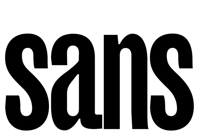 Sans Wordmark, minimal, swiss, monochrome