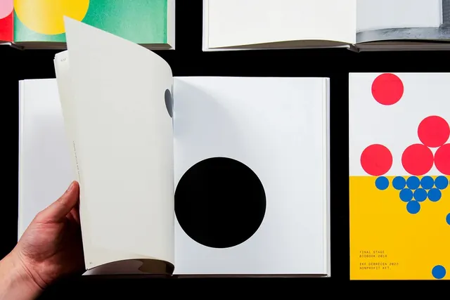 Minimalist Geometric Identity System, minimal, swiss, high-contrast