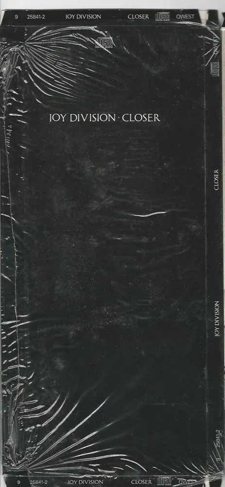 Joy Division - Closer Album Cover Mockup, brutalist, monochrome, monochrome