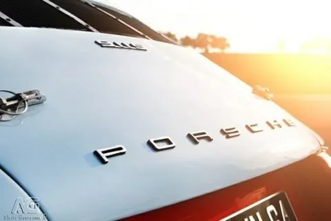 Korea Wordmark on Vehicle, minimal, corporate-clean, high-contrast