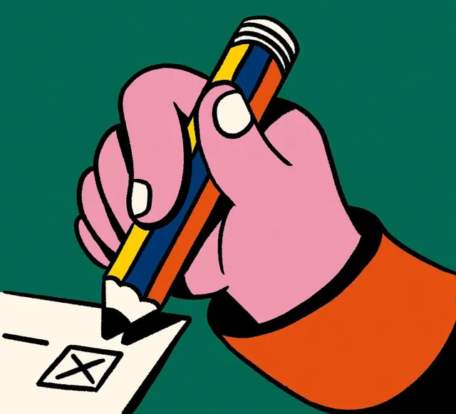 Hand Drawing an Envelope Illustration, playful, illustrated, vibrant