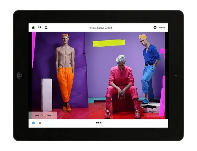 Fashion E-commerce UI Mockup, minimal, photographic, vibrant