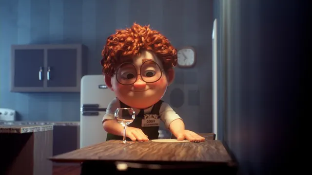 3D Animated Character - Scientist, 3d-render, playful, vibrant