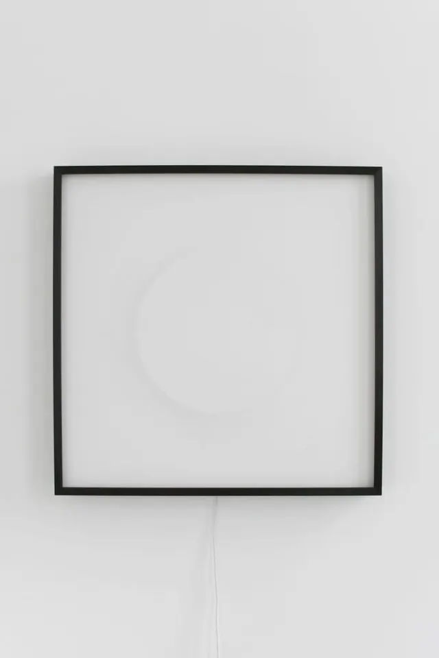 Minimalist Geometric Frame with Circle, minimal, geometric, monochrome