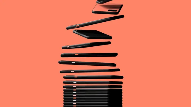 Abstract Geometric Stack, minimal, geometric, high-contrast