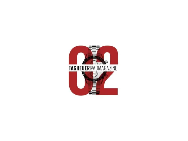Red and White Typography Logo, geometric, flat, high-contrast