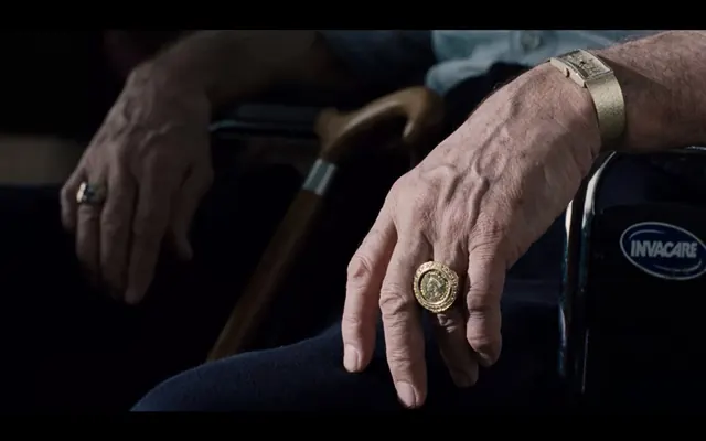 Close-up of Hands with Rings, photographic, luxury, dark