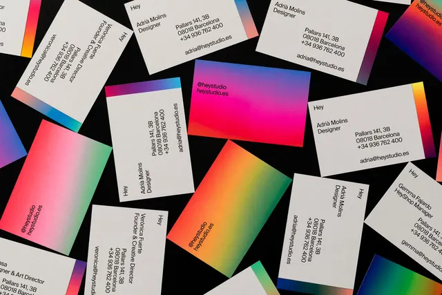 Geometric Gradient Identity System, gradient-heavy, geometric, vibrant