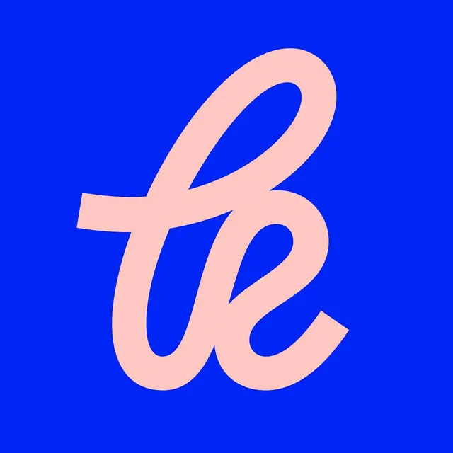 Stylized Lettering Logo, minimal, flat, vibrant