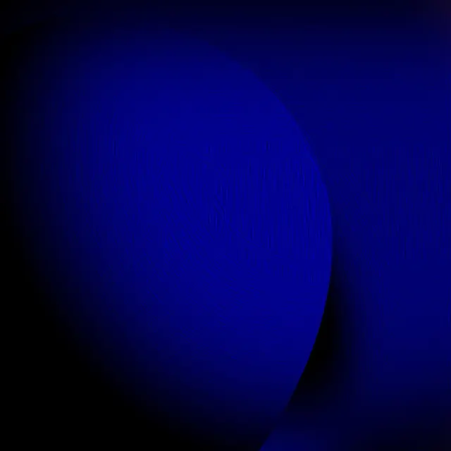 Blue Gradient Sphere, minimal, gradient-heavy, dark