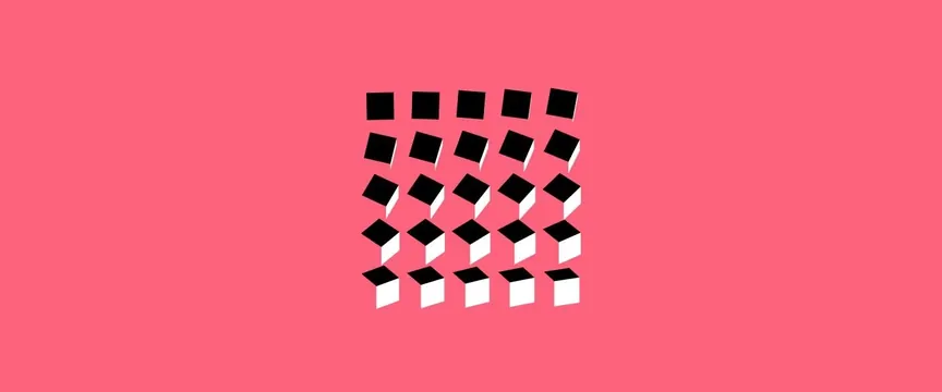 Geometric Grid Pattern, minimal, geometric, vibrant